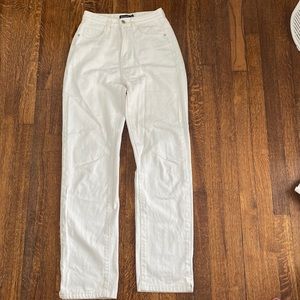 White jeans
